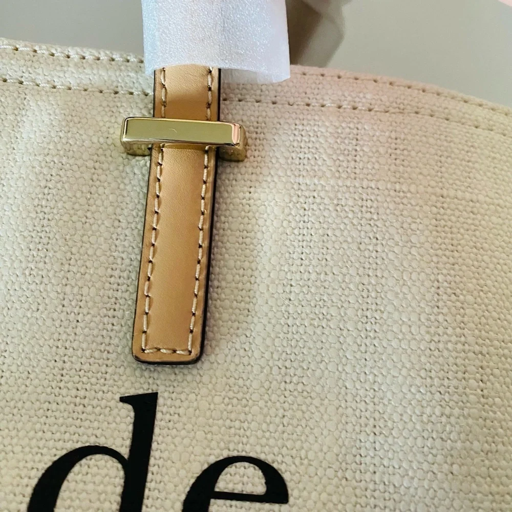Rare kate spade Lott Street Francis Natural/Gulabi tote